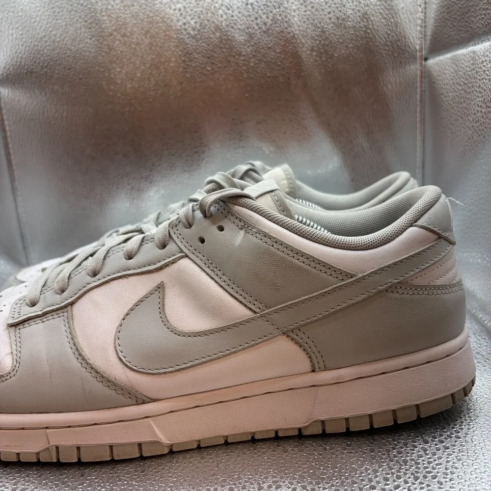 Size 12 Nike Dunk Low Retro Gray Fog White Mens Athletic Shoes‎ DD1391-103